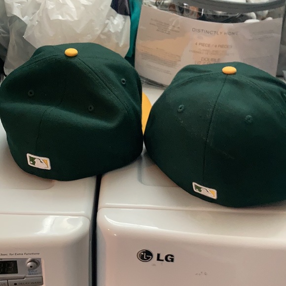 Oakland A’s hat lot size 7 3/8 - Picture 2 of 3